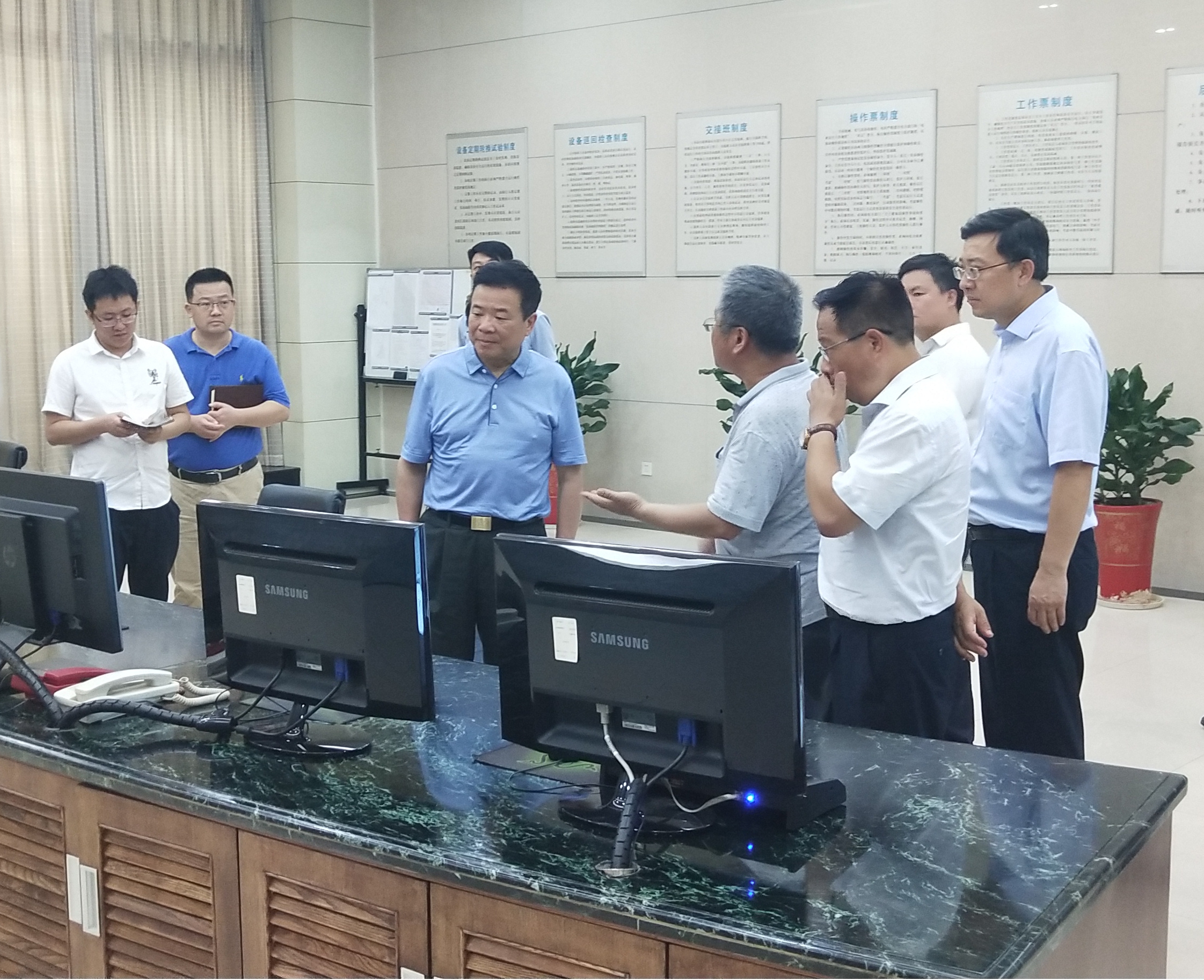 陈飞副省长到华体会网页版-华体会(中国)株洲航电枢纽考察调研