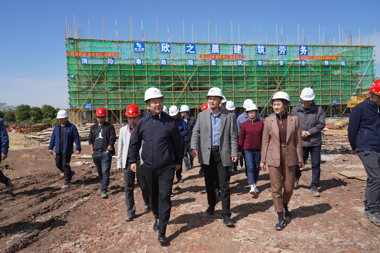 陈景鸿带队到华体会网页版-华体会(中国)开展安全生产检查
