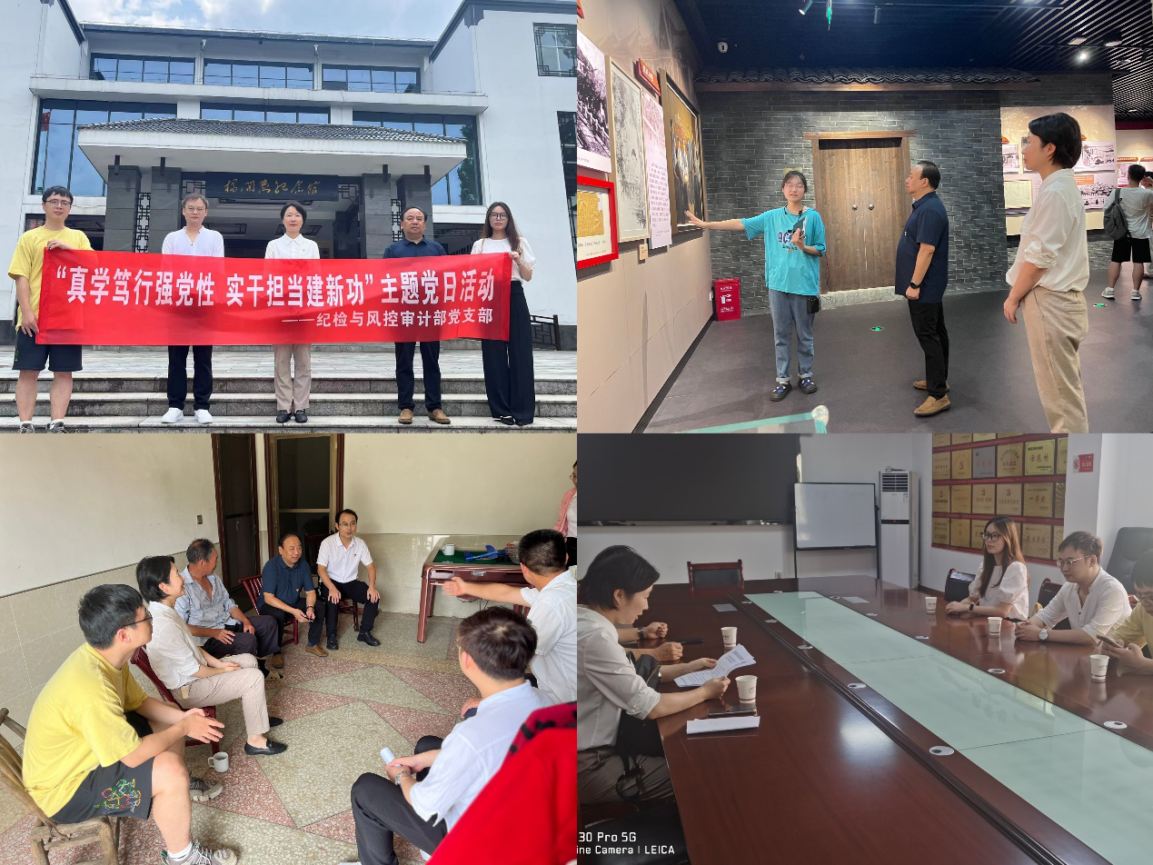 华体会网页版-华体会(中国)纪检与风控审计部党支部开展“真学笃行强党性 实干担当建新功”主题党日活动